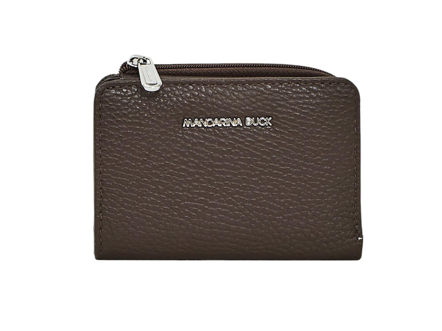 Mandarina Duck Mellow Leather Geldbörse Espresso - Dunkelbraun