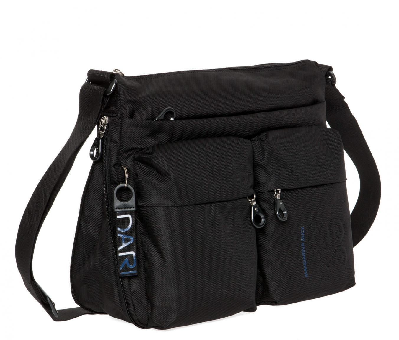 Mandarina Duck Umhängetasche MD20 Gurt Schwarz
