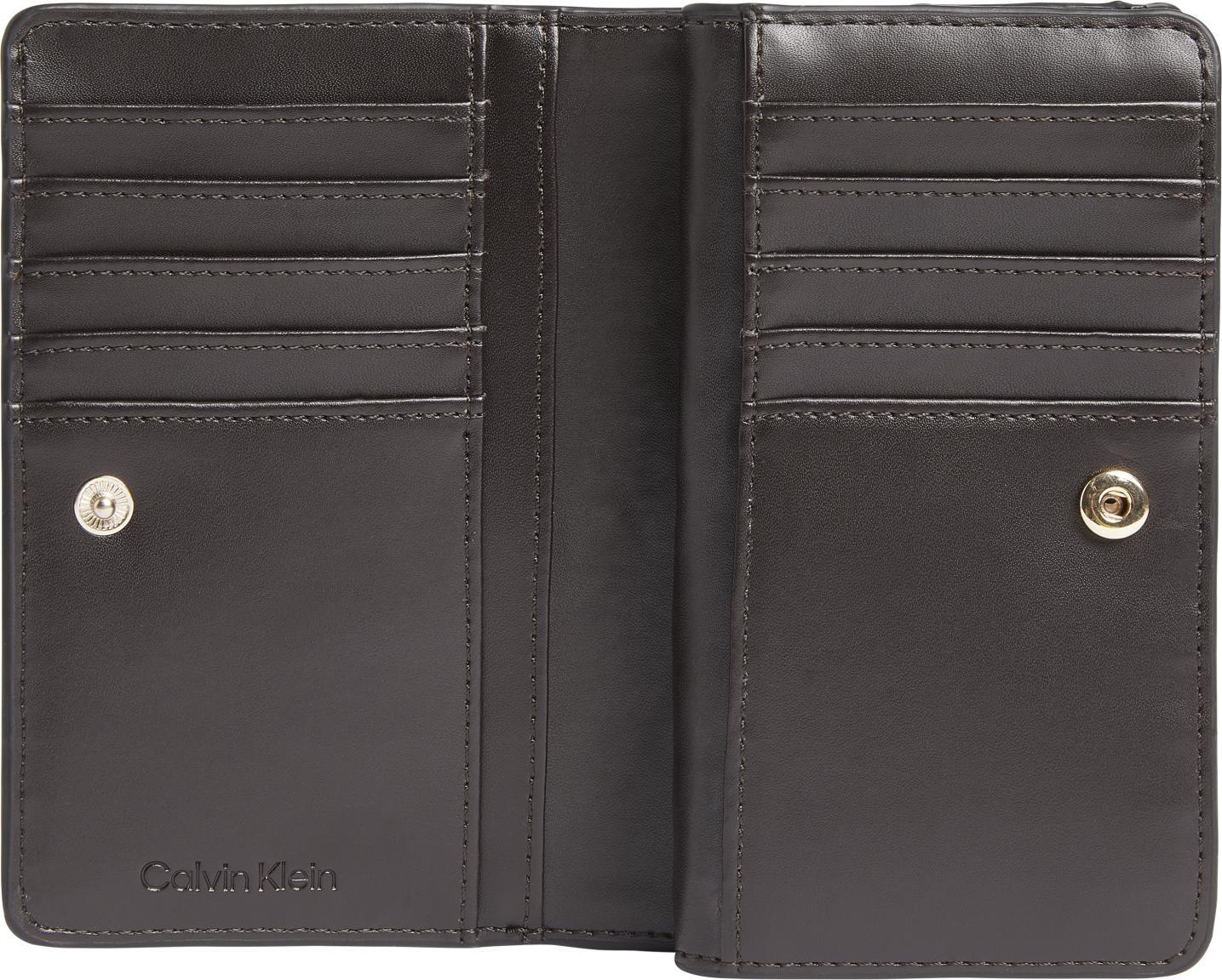 Medium Geldtasche Calvin Klein klassisch schwarz Bifold Daily