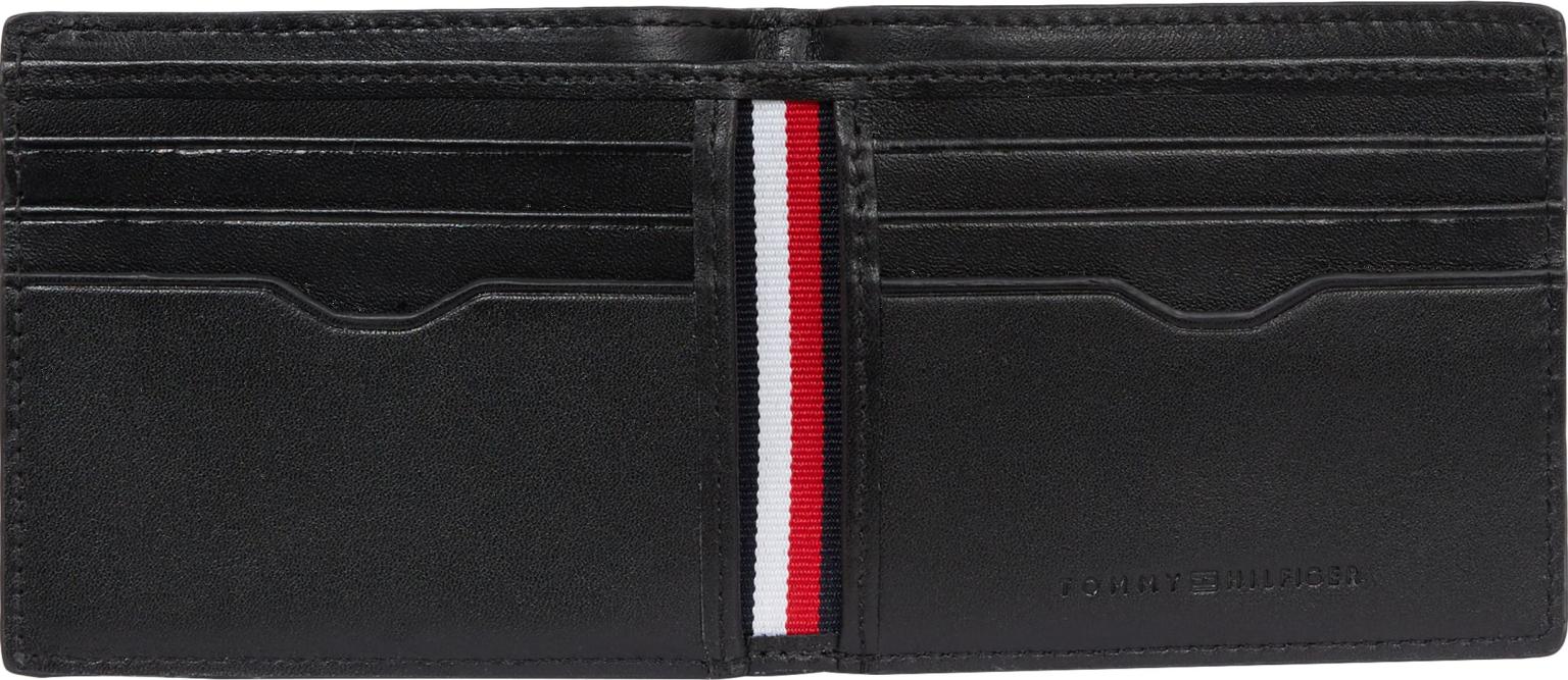 Mini Geldtasche Herren Schwarz Tommy Hilfiger ohne Münzfach