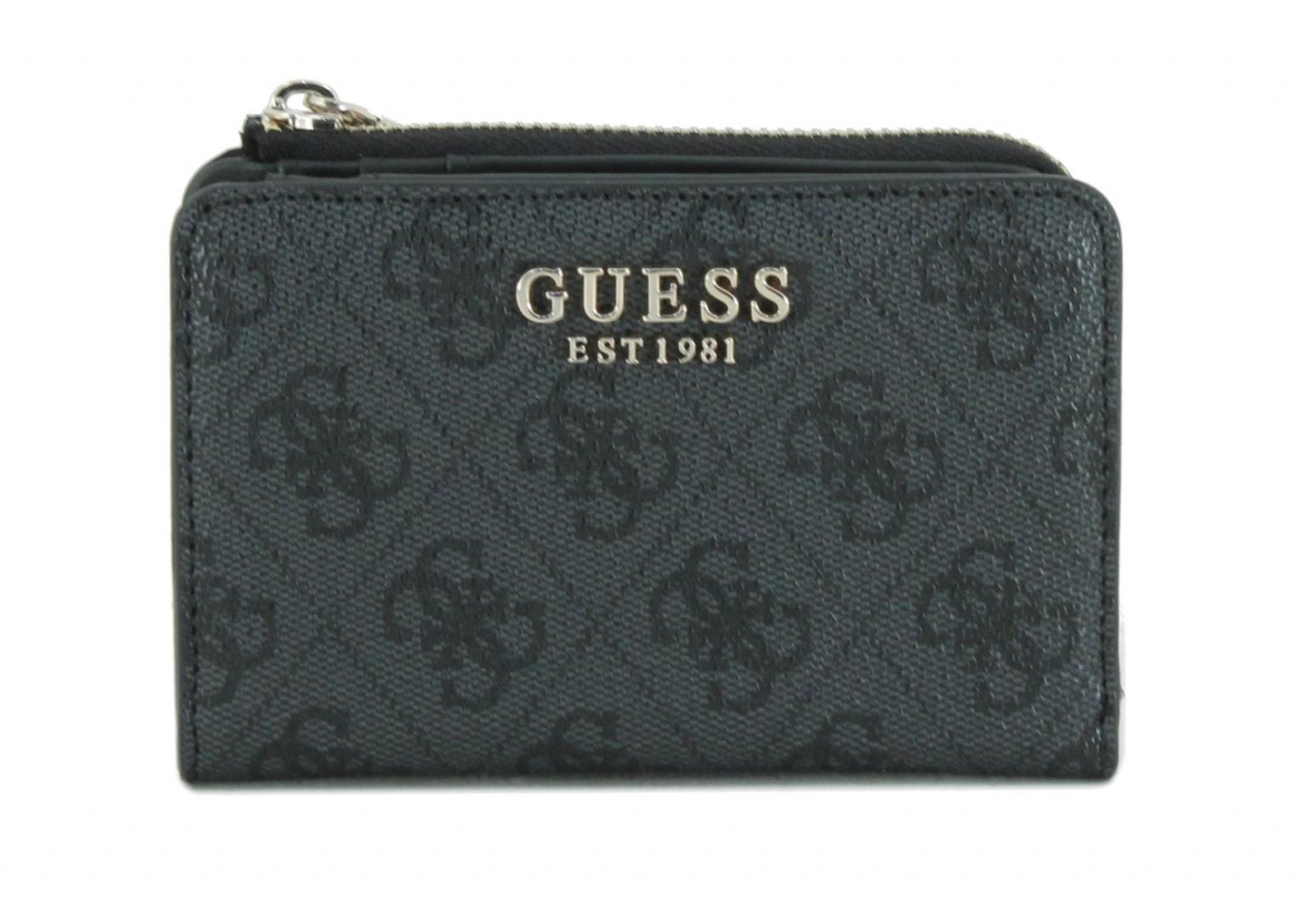 Mini Portemonnaie Guess Laurel SLG Brown Logo