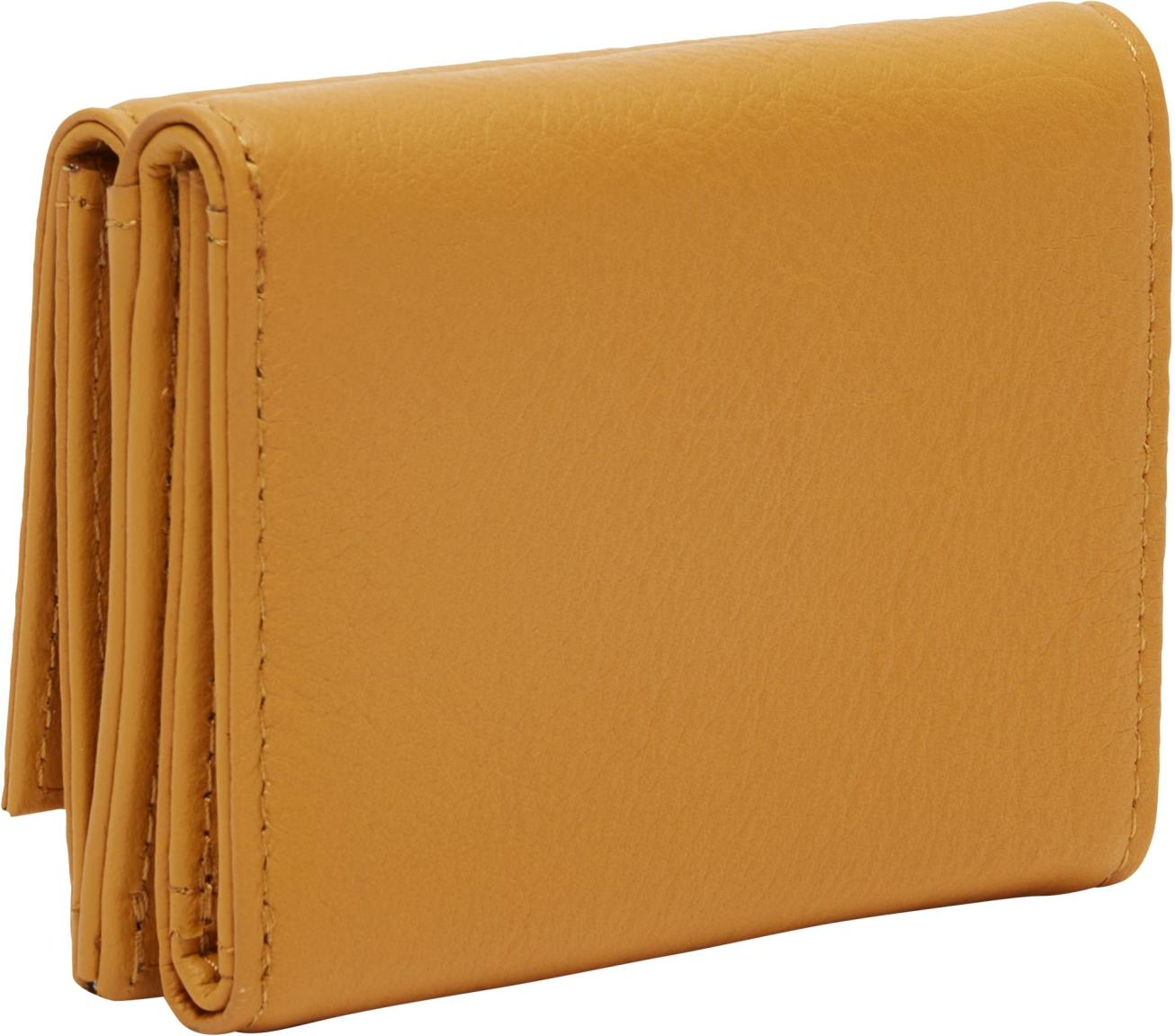 Miniportemonnaie dunkelgelb Liebeskind Lillian Purse Dotty Yellow