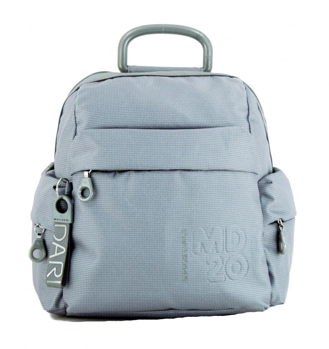 Minirucksack Mandarina Duck MD20 Steel grau blau schimmernd