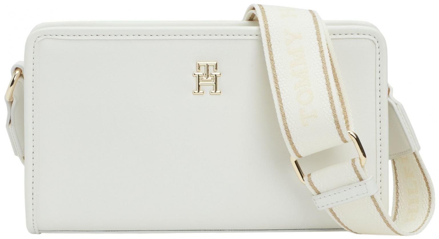 Monotype Umhängetasche Tommy Hilfiger Ecru Mini