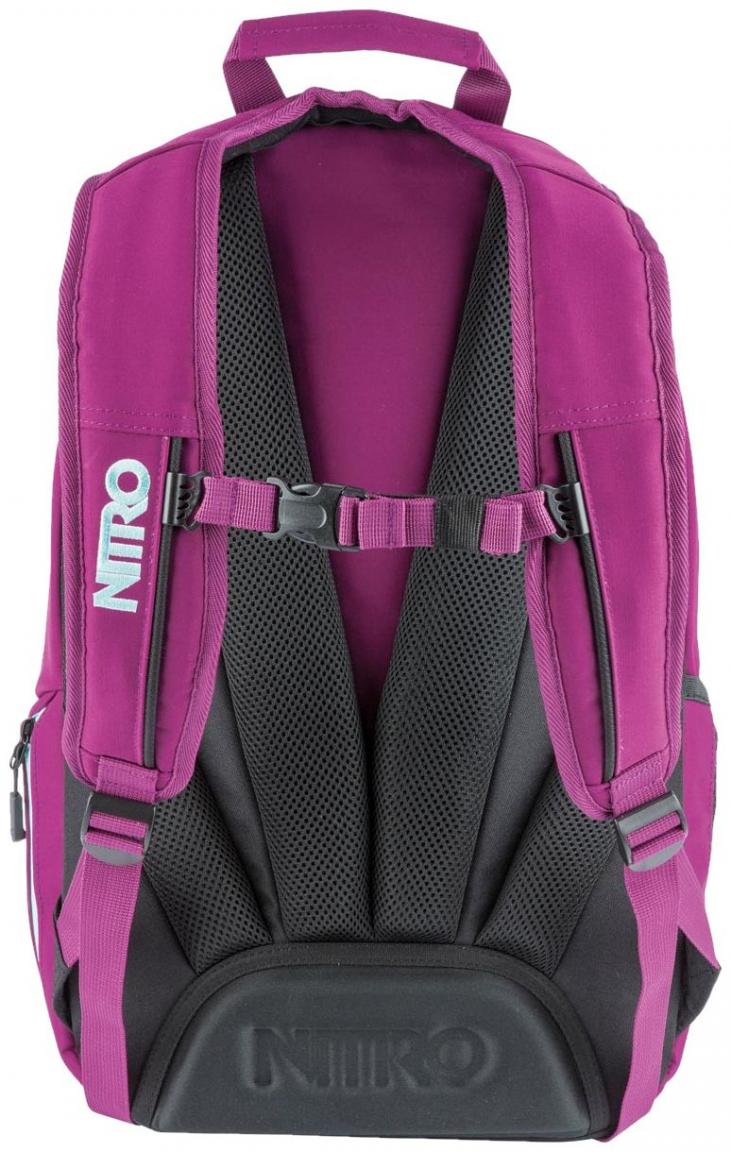 NITRO Schulrucksack Stash 29 Fragments Purple Isolierfach