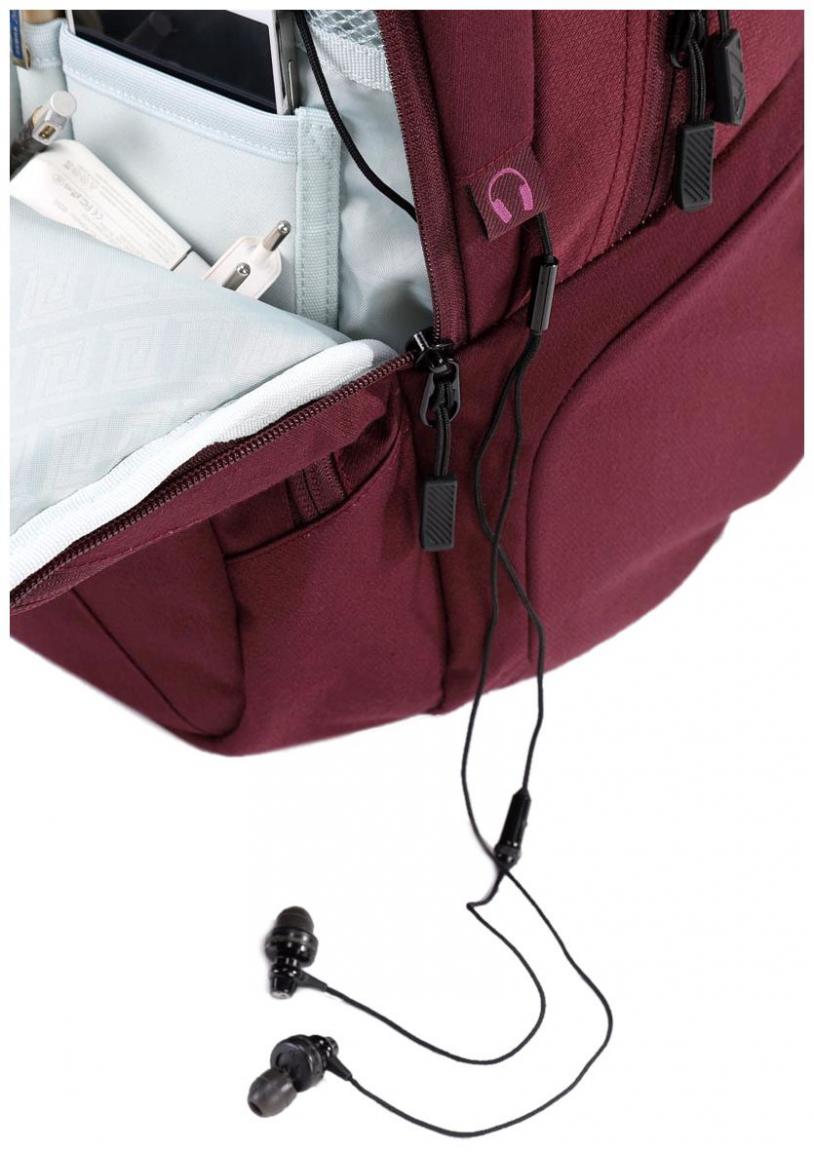 NITRO Schulrucksack Stash 29 Fragments Purple Isolierfach