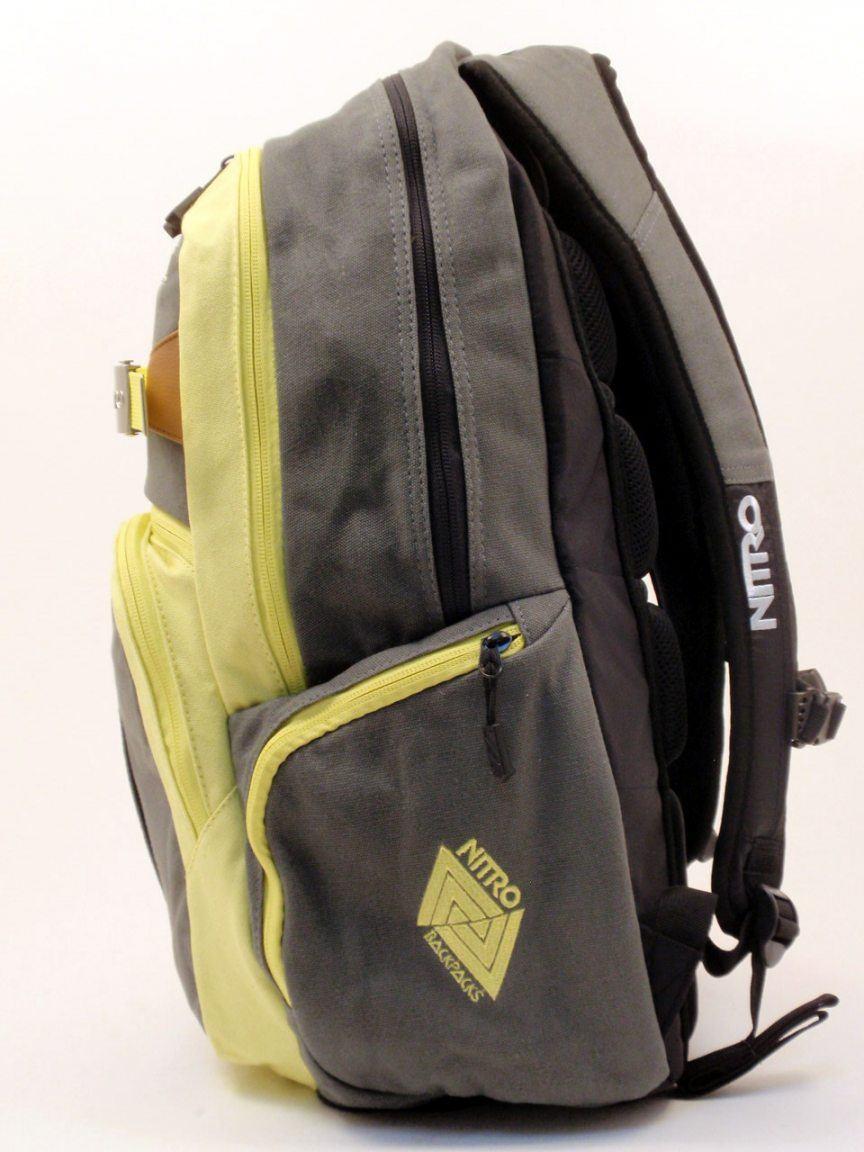 NITRO Tagesrucksack Hero Chili Rot Perlon Skateboard