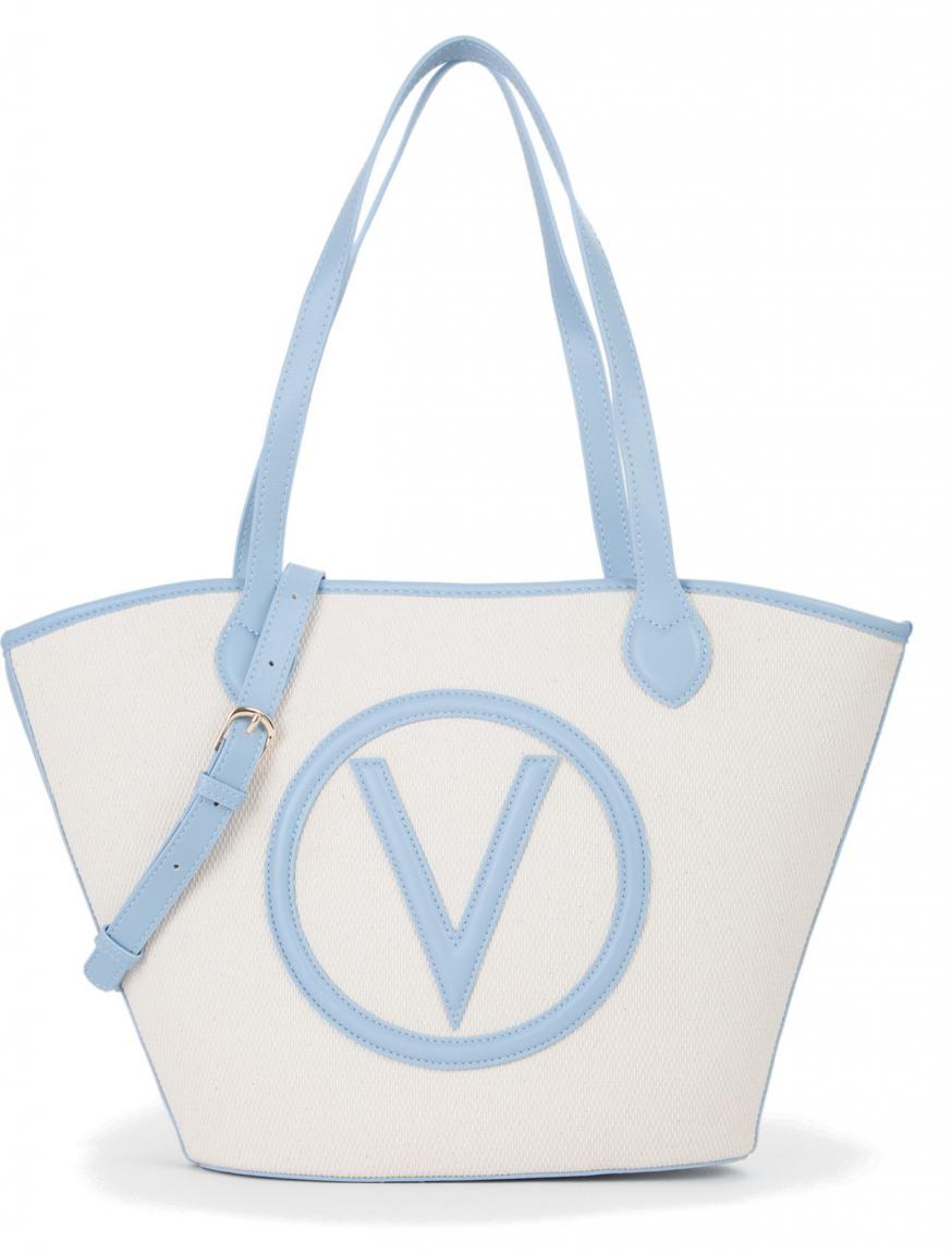 Naturgeflecht Shopper Convent Valentino Azzurro