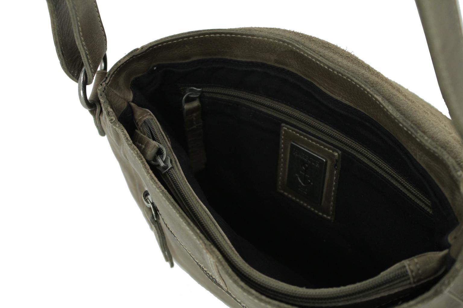 Nauja Harbour2nd Überschlagtasche Khaki grün