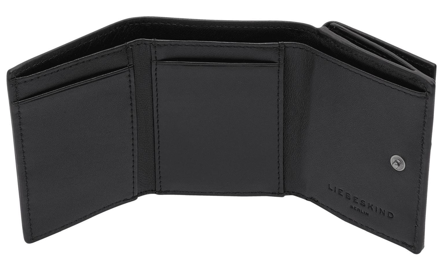 Nikki Lillian Black Lederportmonee Liebeskind Berlin Schwarz RFID Schutz