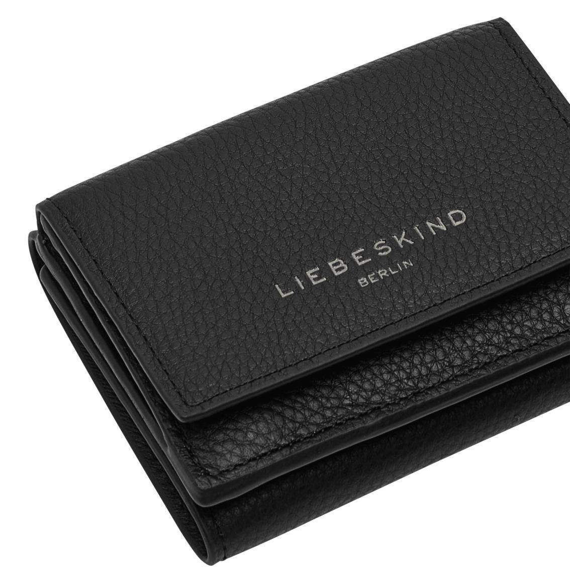 Nikki Lillian Black Lederportmonee Liebeskind Berlin Schwarz RFID Schutz