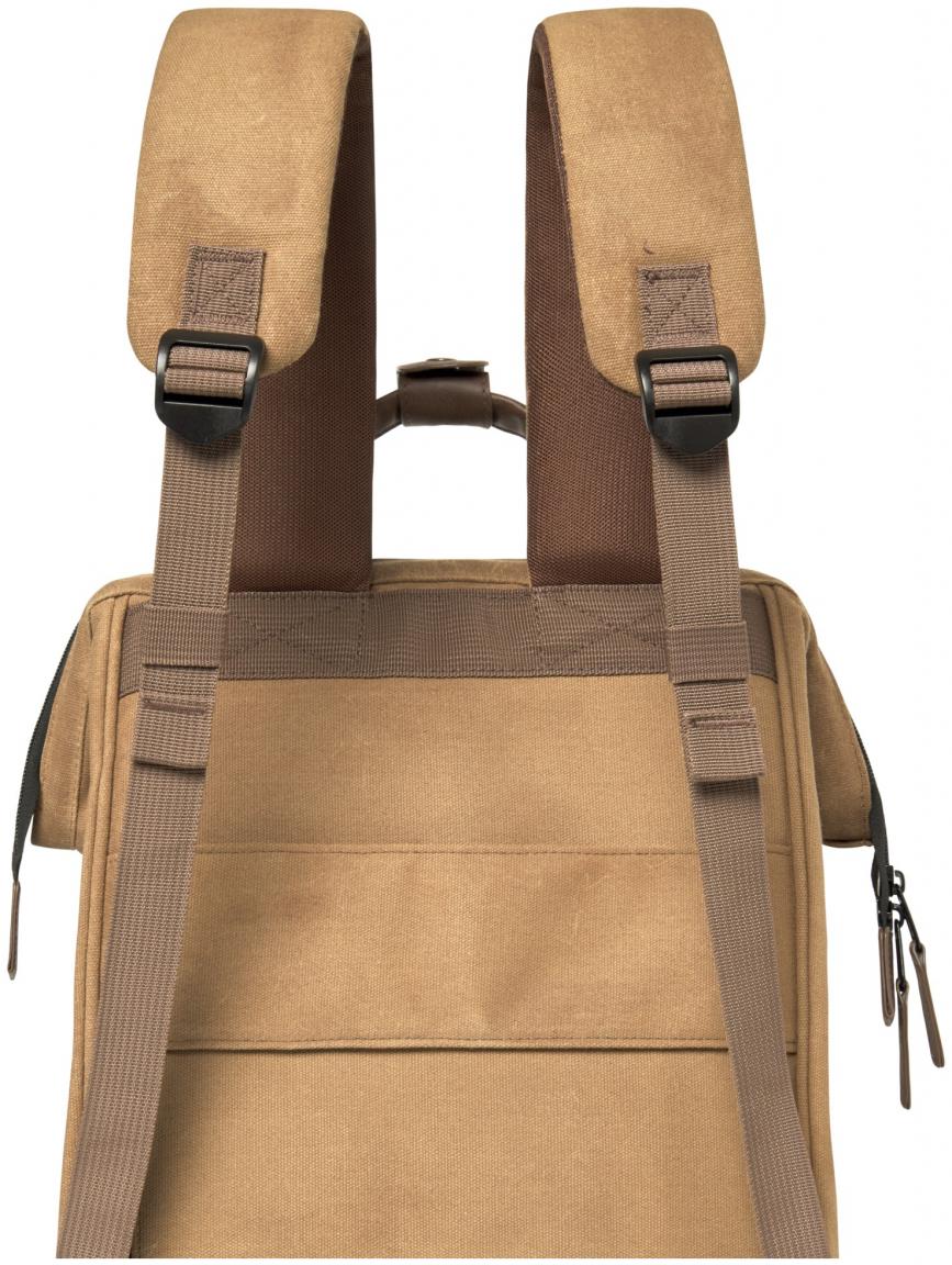 Outdoorbackpack braun gewachst Canvas Cabaia Adventurer Colombo medium
