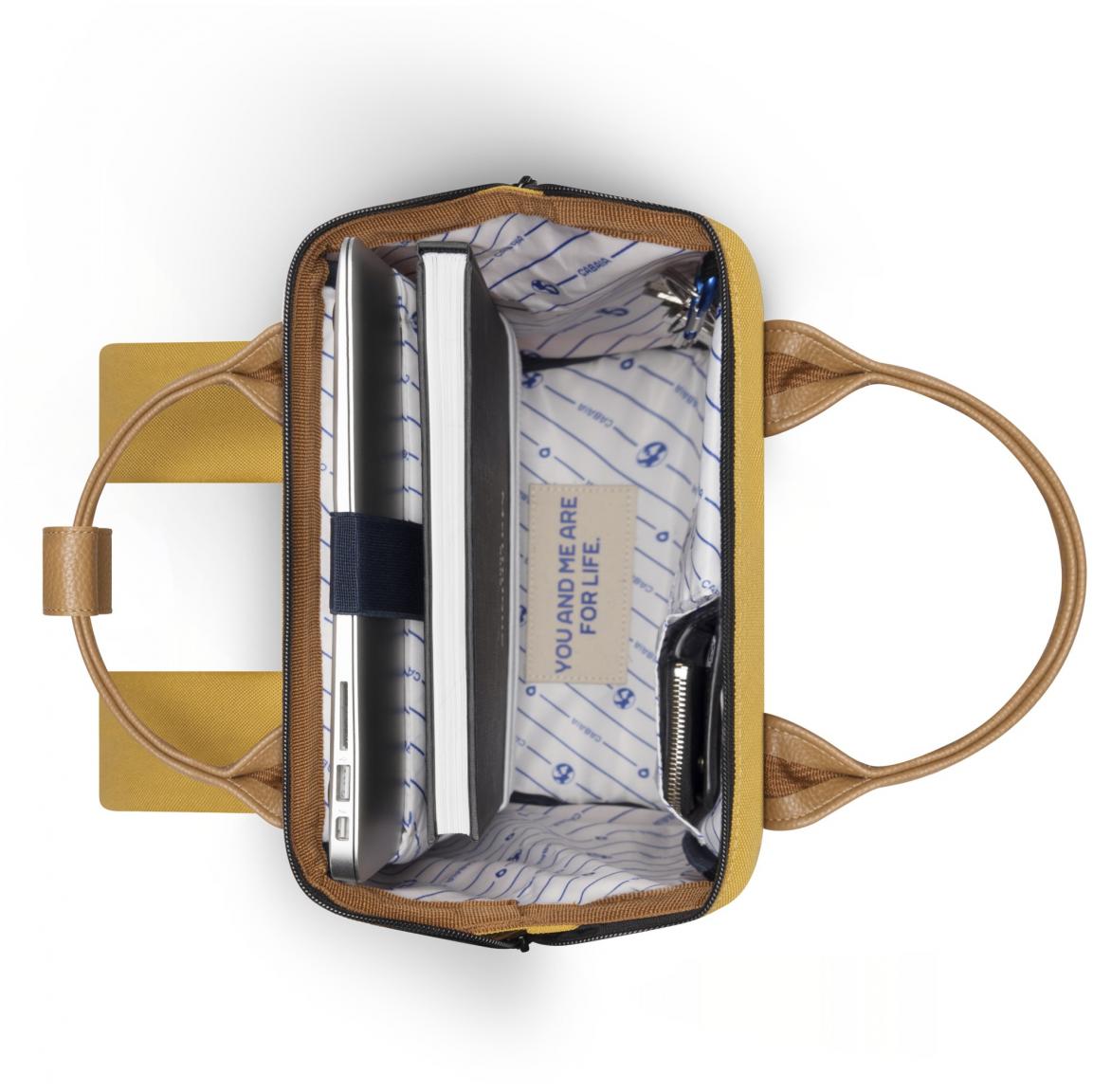 Outdoorrucksack Adventurer Small Guadalupe senfgelb Cabaia