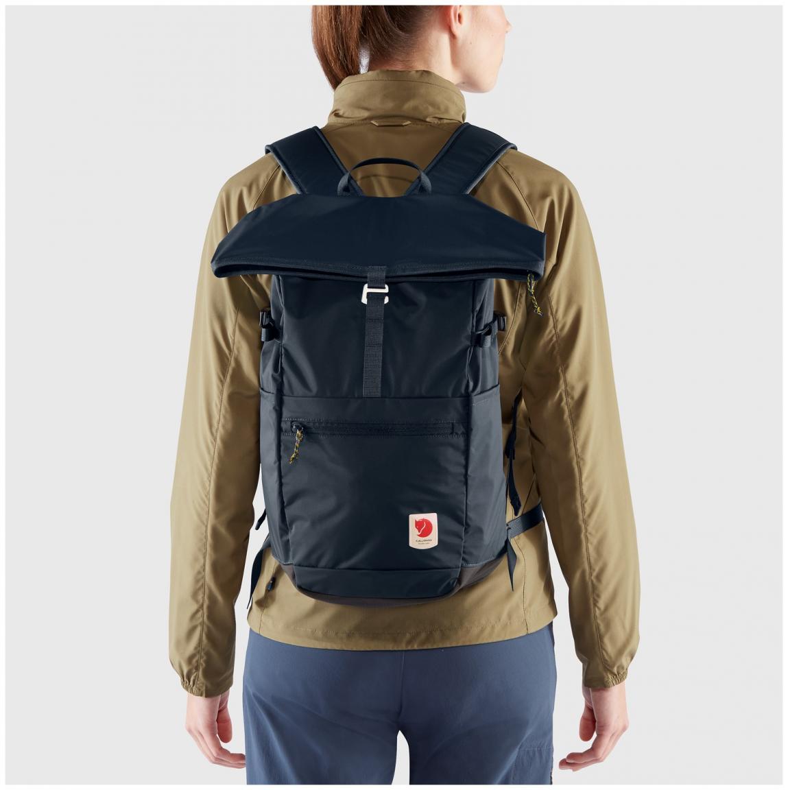 Outdoorrucksack dunkelgrün Fjällräven High Cost Foldsack Mountain Green