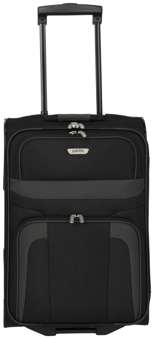Paklite Handgepäcktrolley Orlando S 53cm schwarz 2-Rad-Koffer