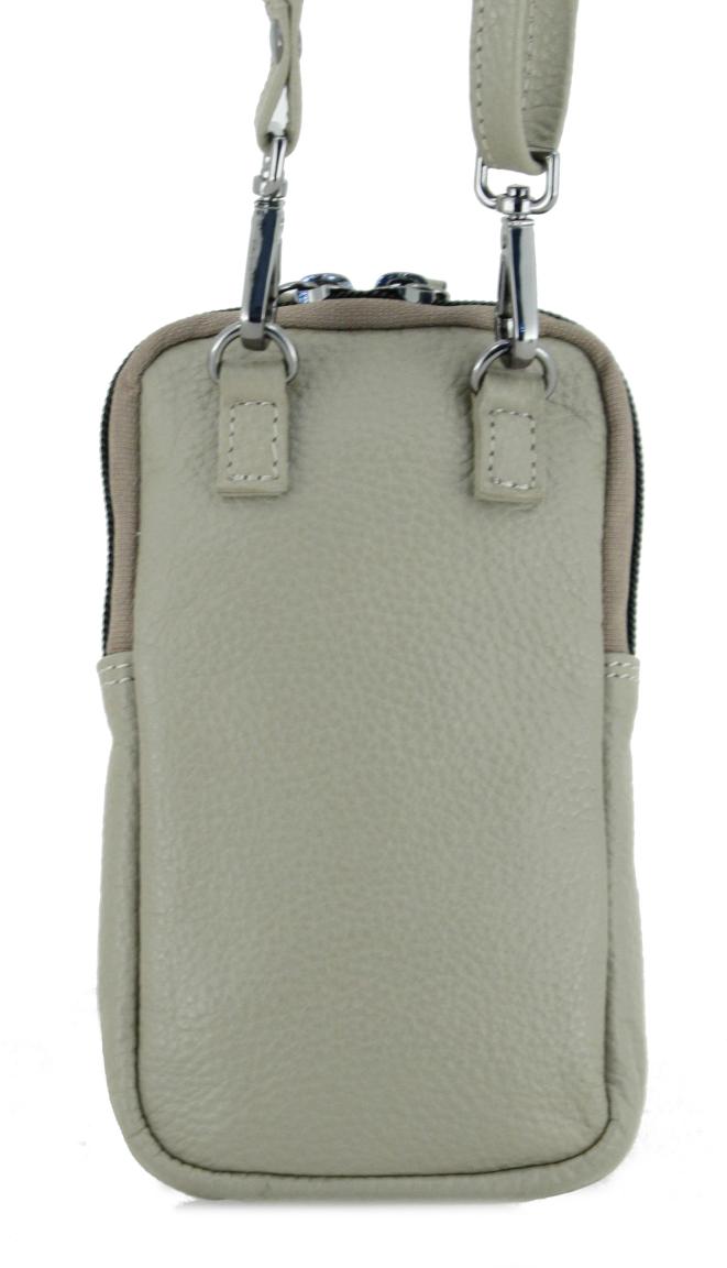 Phonepouch dunkelblau Leder genarbte 365 d.a.y.s Valencia Navy