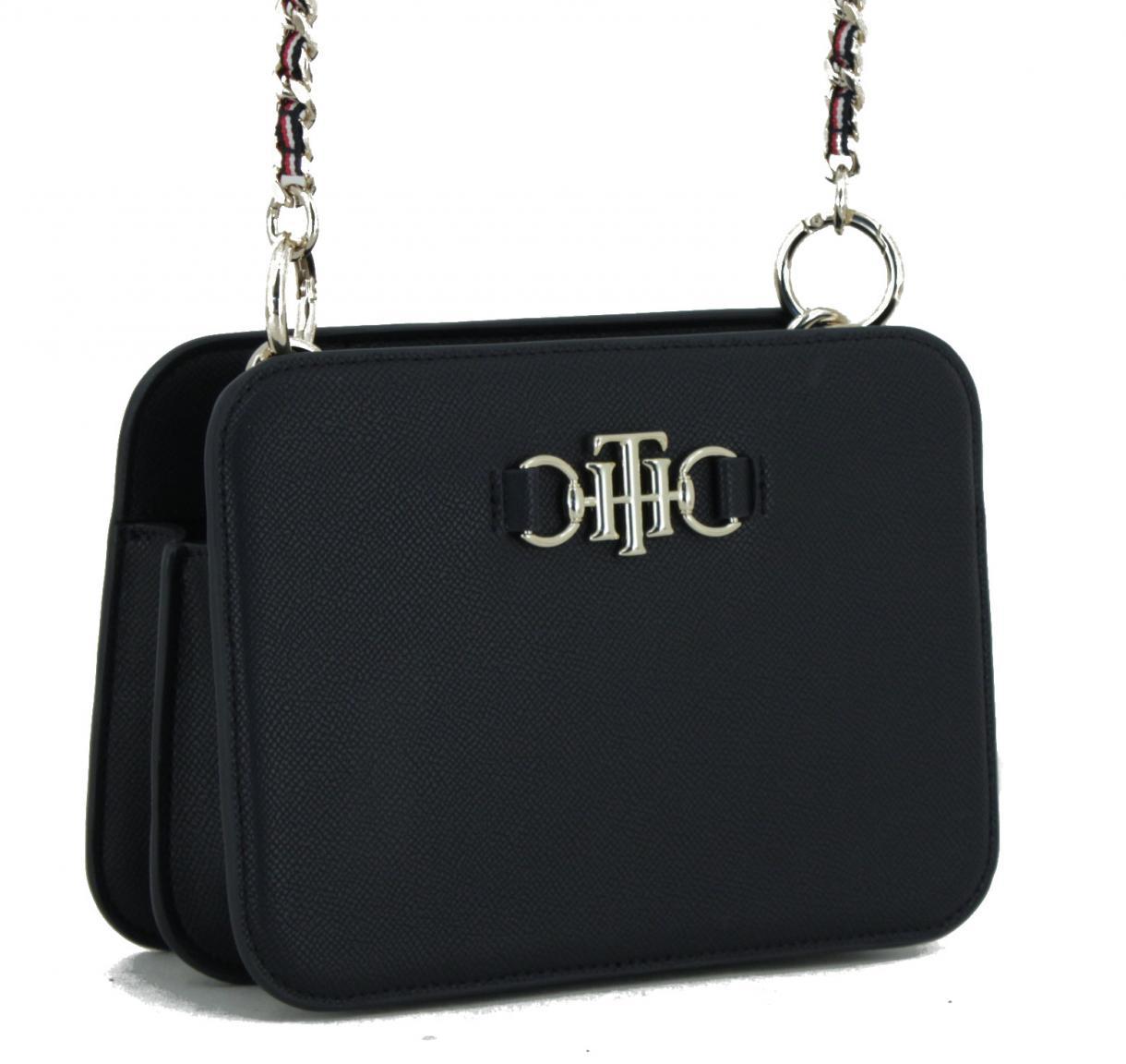 Pochette Tommy Hilfiger Club Crossover Weiß Kettenhenkel