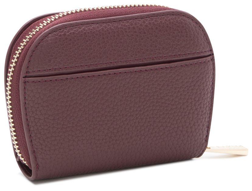 Portemonnaie L.Credi Perla Wine Bordeaux Herbst vegan