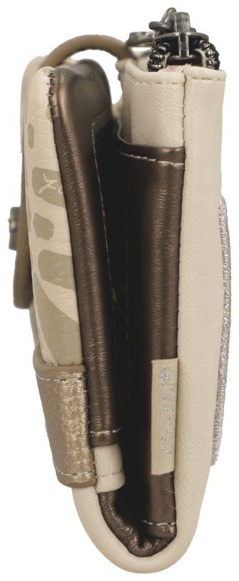 Portemonnaie Stickerei beige flexibel Anekke Sophia Gaia