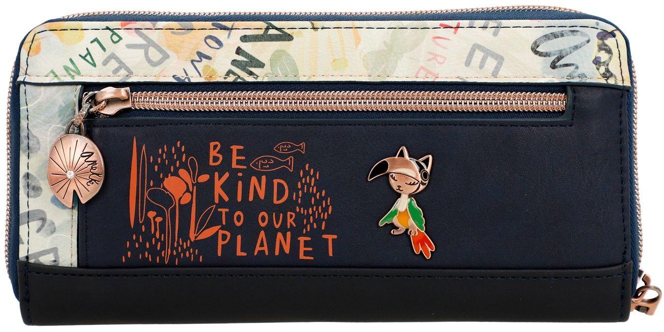 Portmonee Anekke Amazonia Nature Edition Pachamama Marineblau