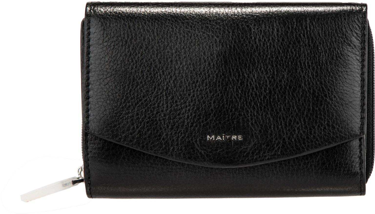 Portmonee Leder Maitre Leisel Dagrete Black klassisch