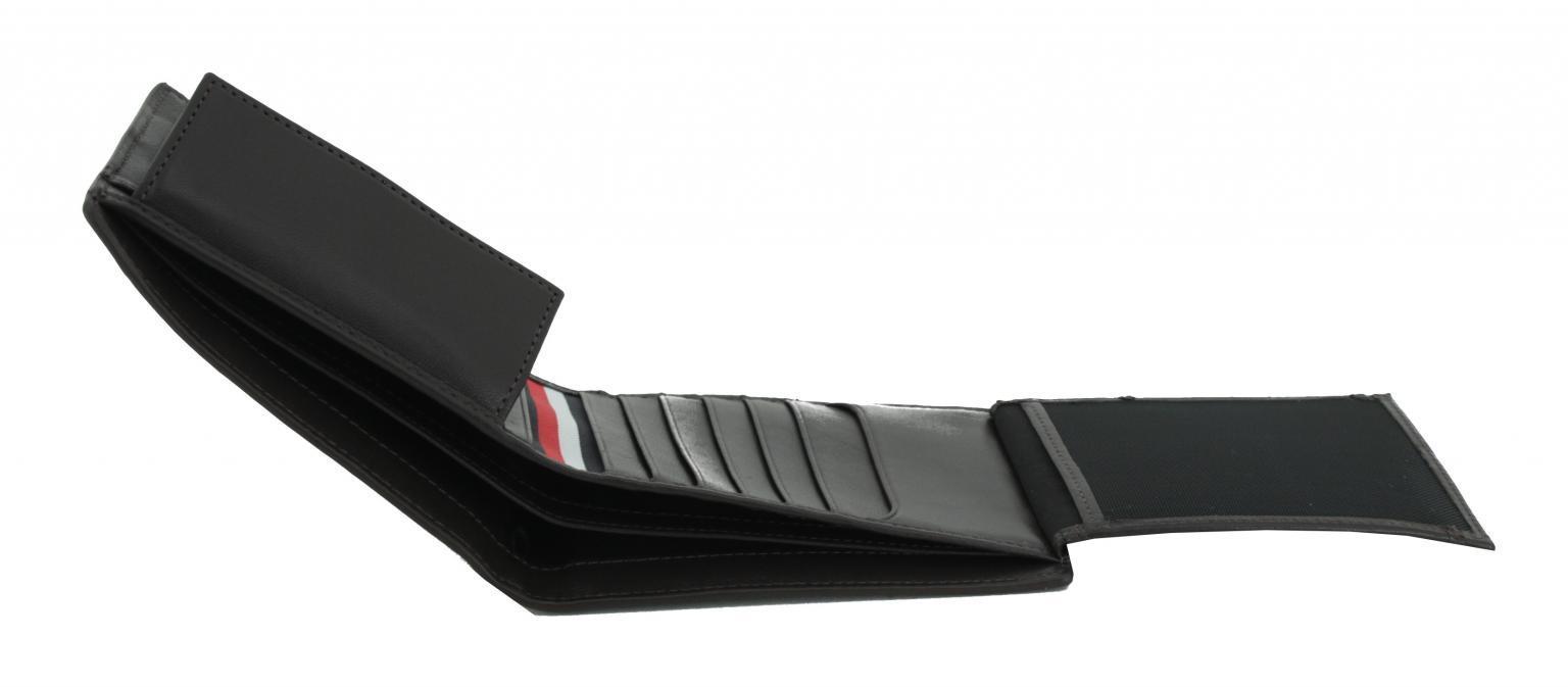 Portmonnaie Herren Tommy Hilfiger Metro Trifold dunkelbraun RFID