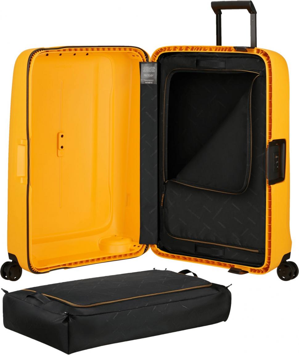 Reiesekoffer knallgelb Samsonite Essens Spinner L 75cm Radiant Yellow