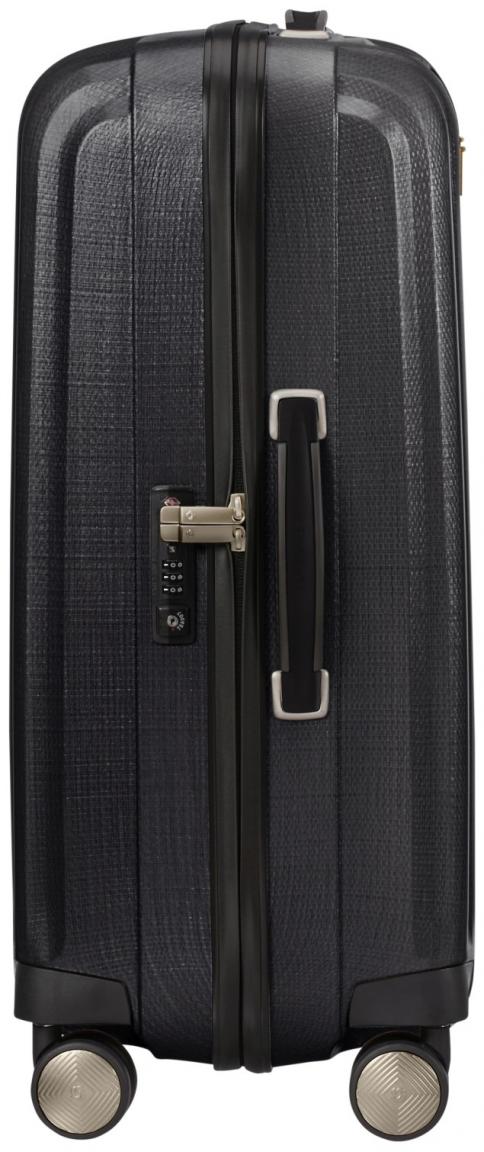 Reisekoffer Samsonite Spinner M 68cm Lite-Cube dunkelgrau