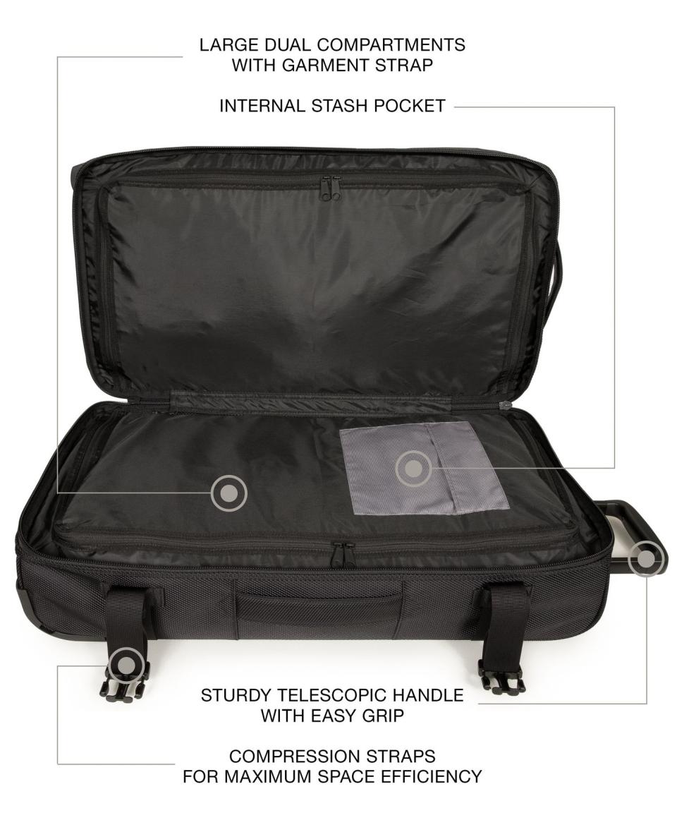 Reisekoffer groß Eastpak Tranverz L Accent Grey Premium CNNCT