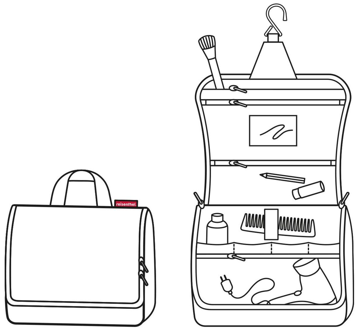 Reisenthel Kulturtasche schwarz weiße Punkte Toiletbag XL