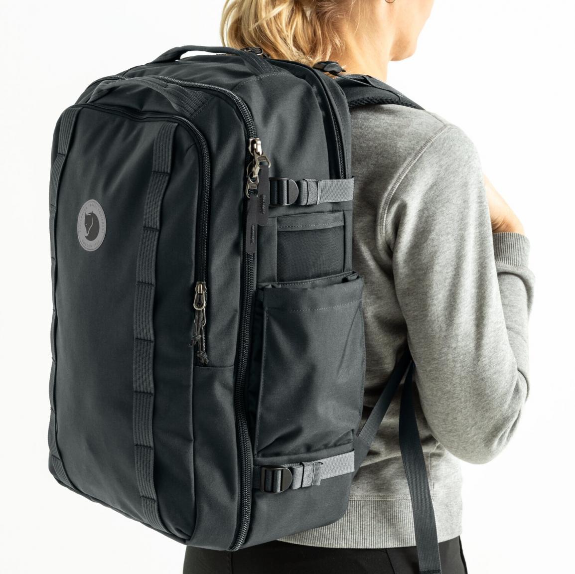 Reiserucksack Fjällräven Färden Carry-On Coal Black schwarz