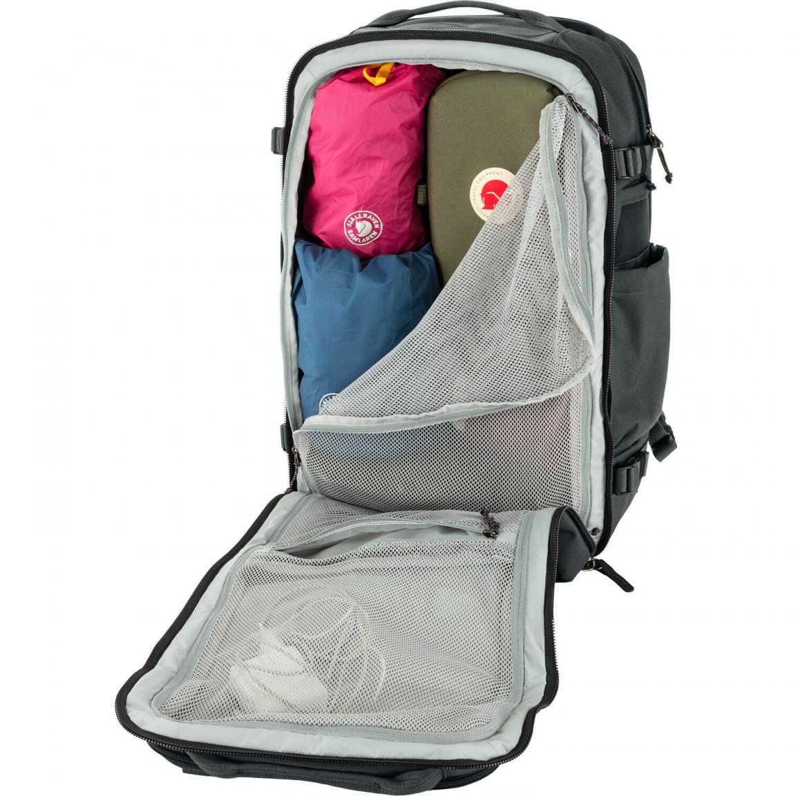 Reiserucksack Fjällräven Färden Carry-On Coal Black schwarz