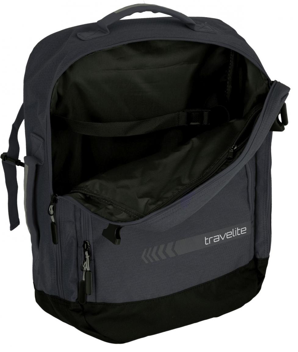 Reiserucksack anthrazit Travelite Kick Off Rucksack Bordgepäck