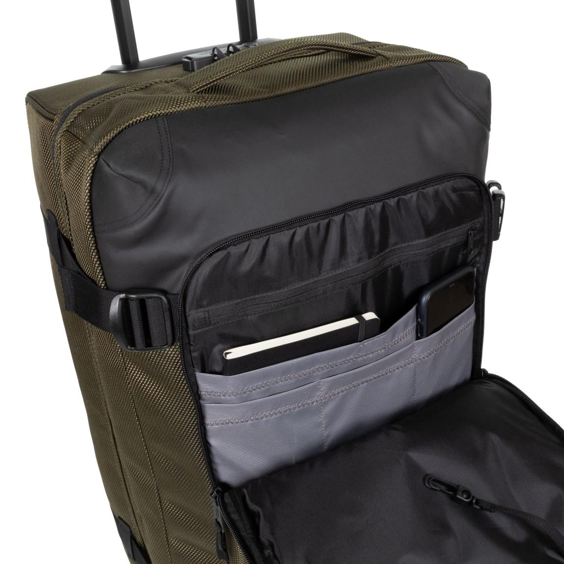 Reisetaschentrolley Premium Eastpak Tranverz M Army CNNCT