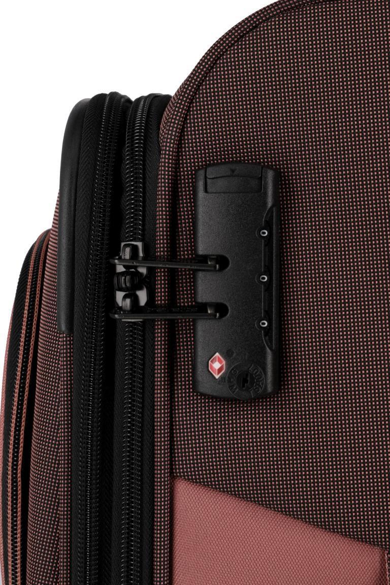 Rollenkoffer erweiterbar Travelite Viia Frühlingsrose M 67cm