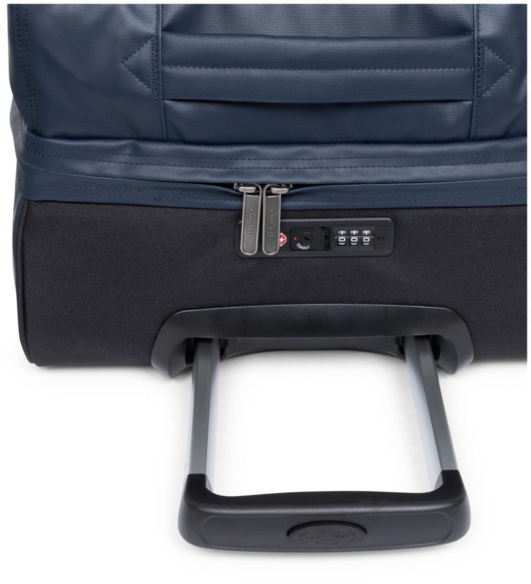 Rollenreisetasche L 79cm dunkelblau Eastpak Transit'r Tarp Navy beschichtet