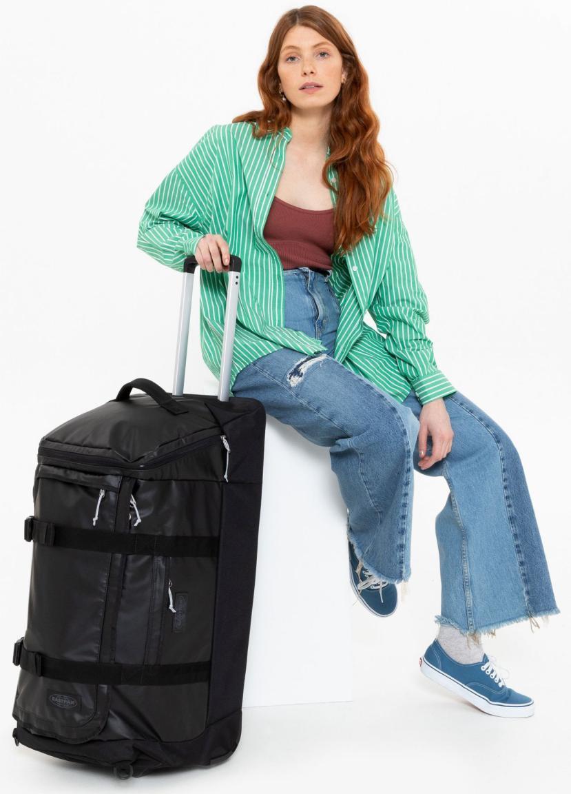 Rollenreisetasche Perce Wheel Eastpak Medium 50 Liter Tarp Black Glanzbeschichtung