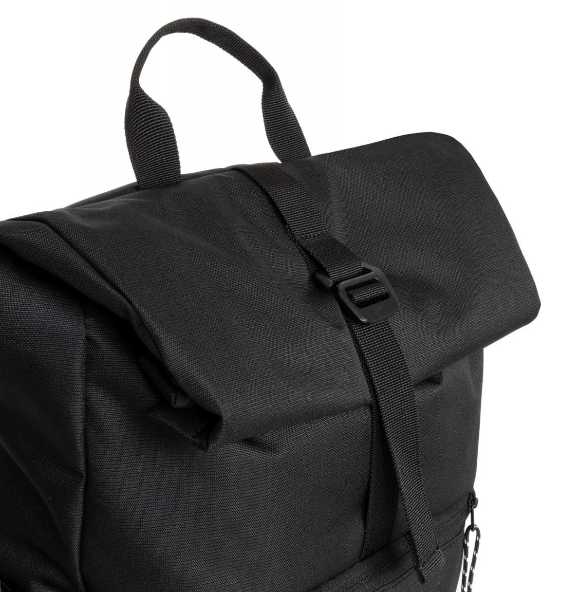 Rolltop Backpack Eastpak Toproll Pro Black Nylon