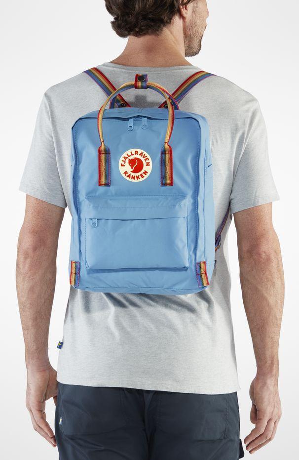 Rucksack Fjällräven Kanken Rainbow Pastel Lavender Lila