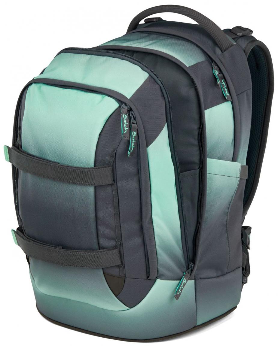Rucksack Satch Pack Farbverlauf dunkelgrau Gradient Mint ergonomisch