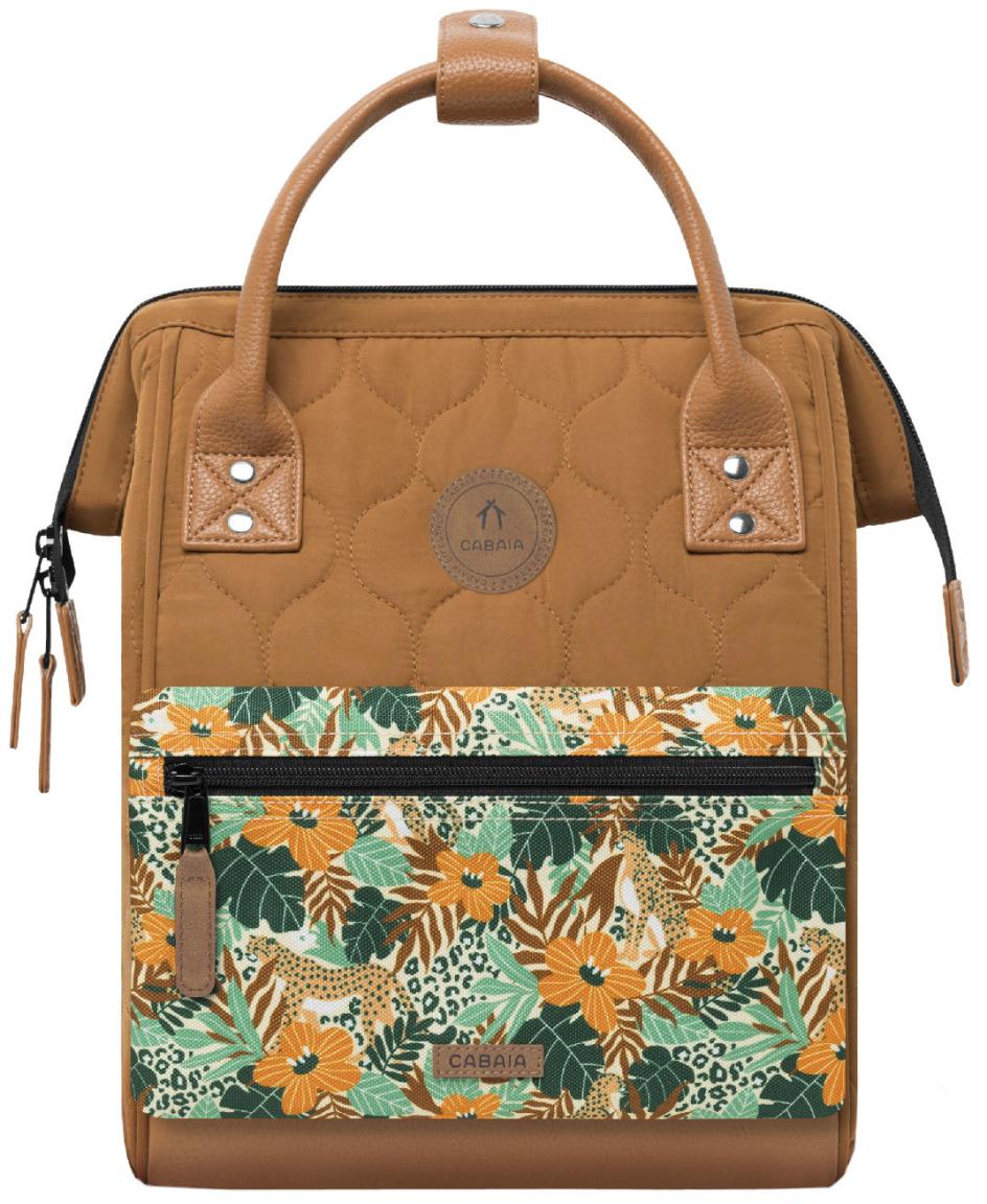 Rucksack braun Cabaia Adventurer Small nachhaltig Molle Metz Stepp