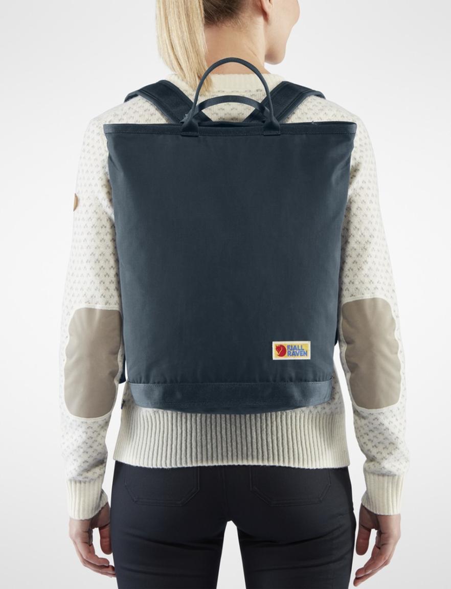 Rucksacktasche dunkelgrün Vardag Totepack Fjällräven Deep Forest