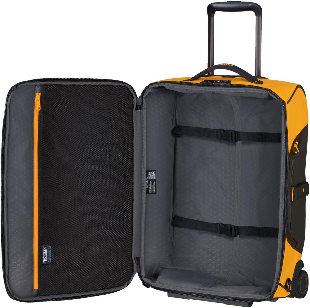 Rucksacktrolley Samsonite Prodiver knallgelb Reisetasche Handgepäck