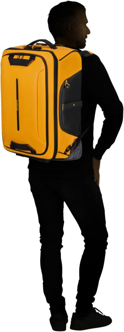 Rucksacktrolley Samsonite Prodiver knallgelb Reisetasche Handgepäck