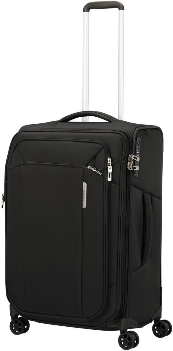 Samsonite 4-Rad-Trolley Respark Spinner M 67cm erweiterbar schwarz Rollenkoffer