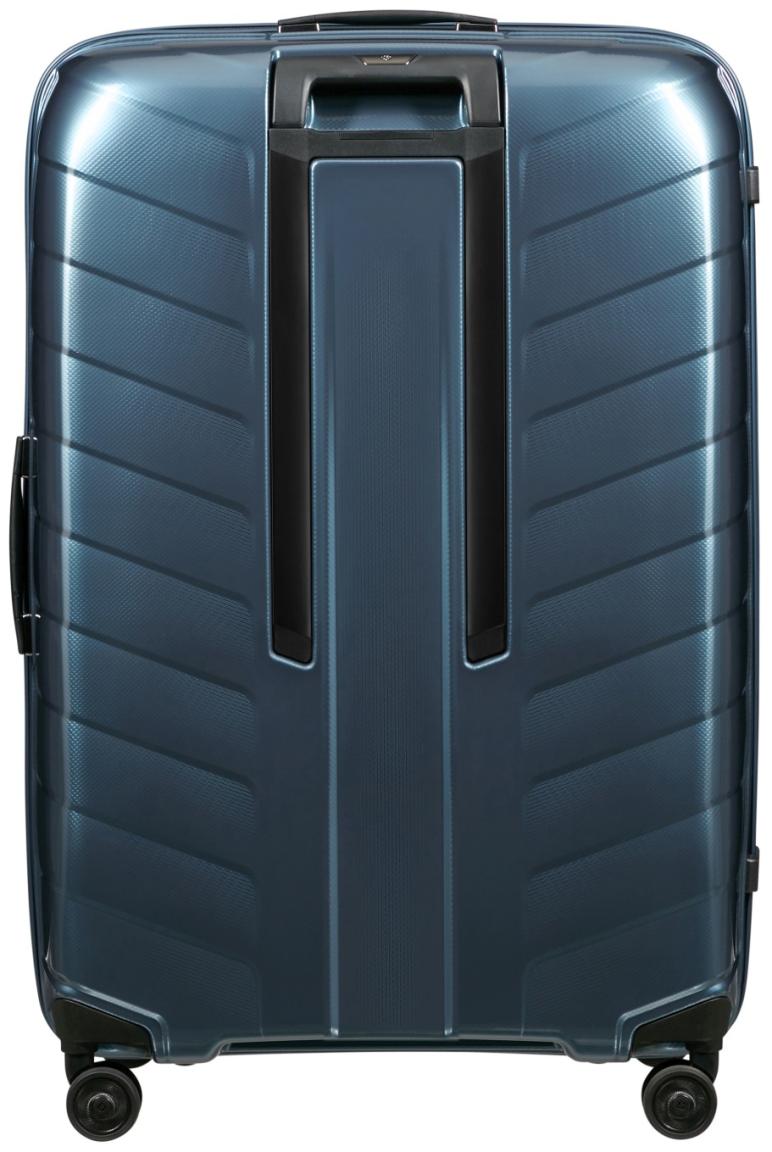 Samsonite Attrix Rollenkoffer Steel Blue Spinner L 75cm