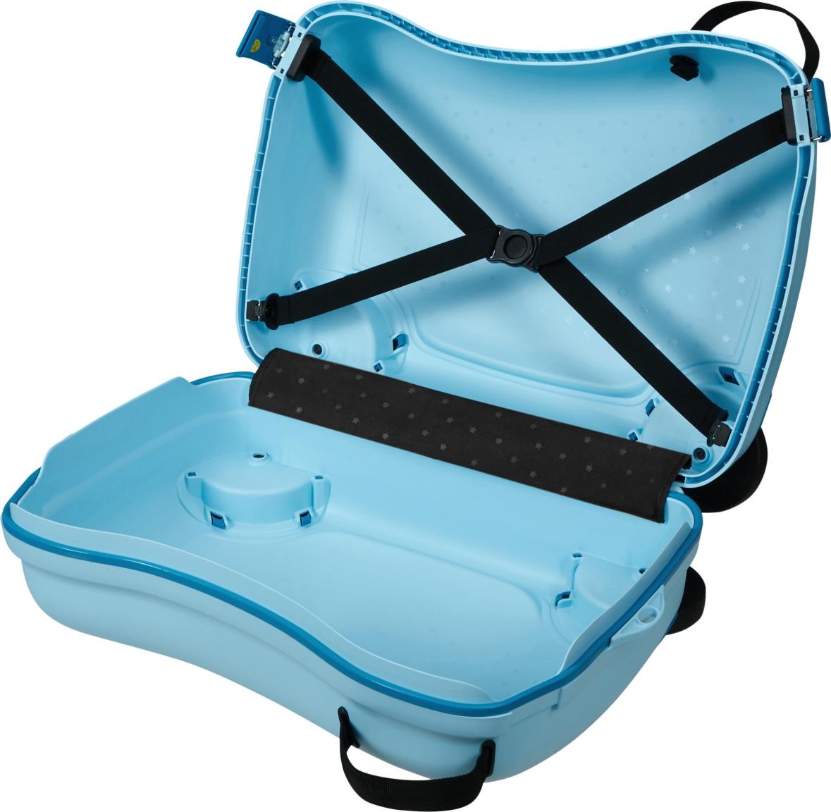 Samsonite Dream2Go Ride-On Suitcase Disney Kinderkoffer Frozen Magic - Blau