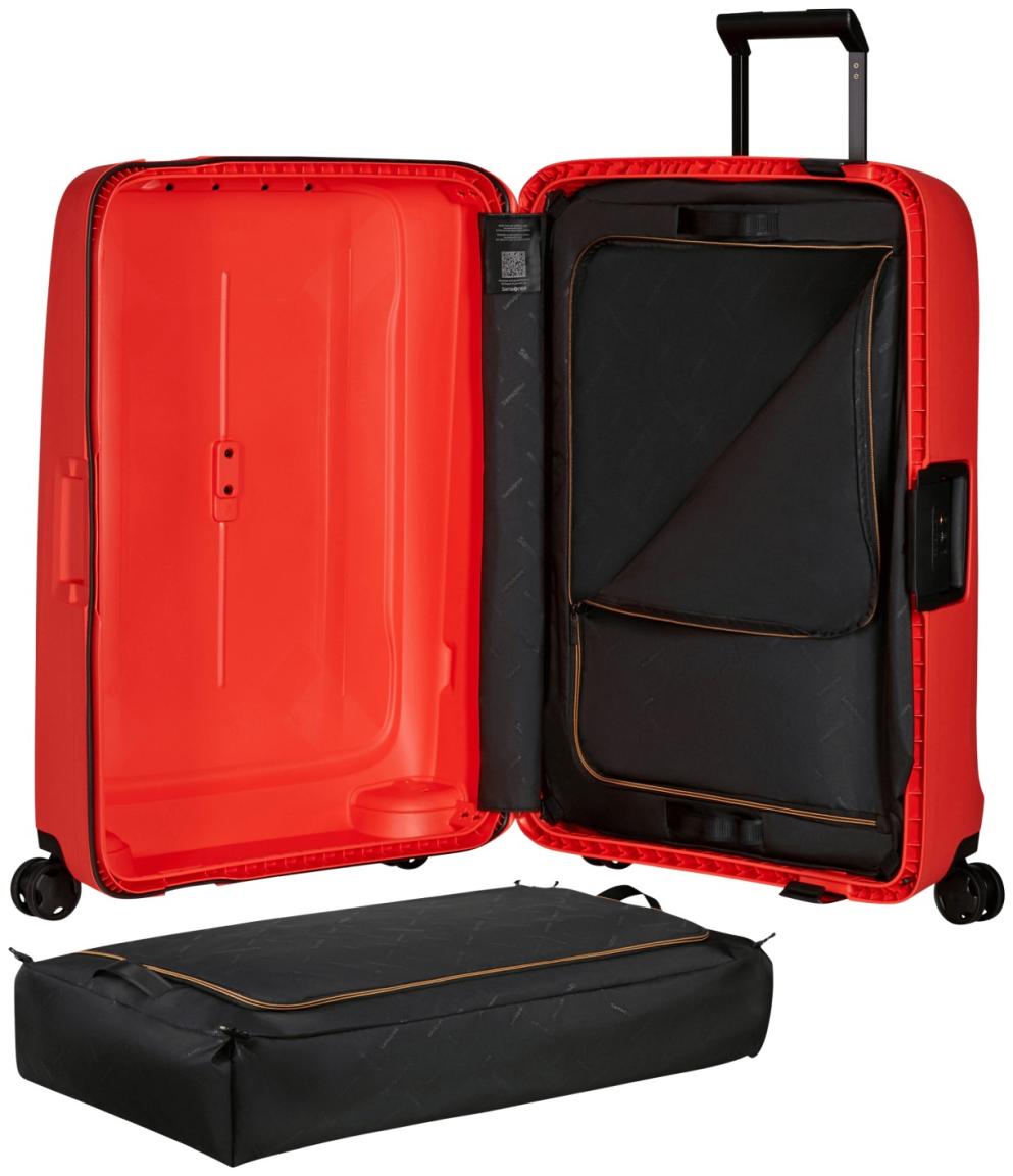 Samsonite Essens Spinner L 75cm Lava knallrot Reisekoffer
