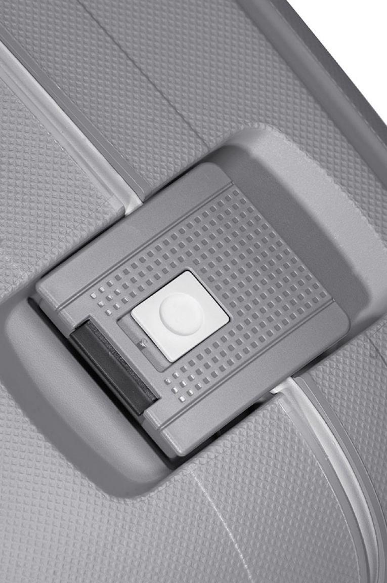 Samsonite Kabinenkoffer S'Cure silver