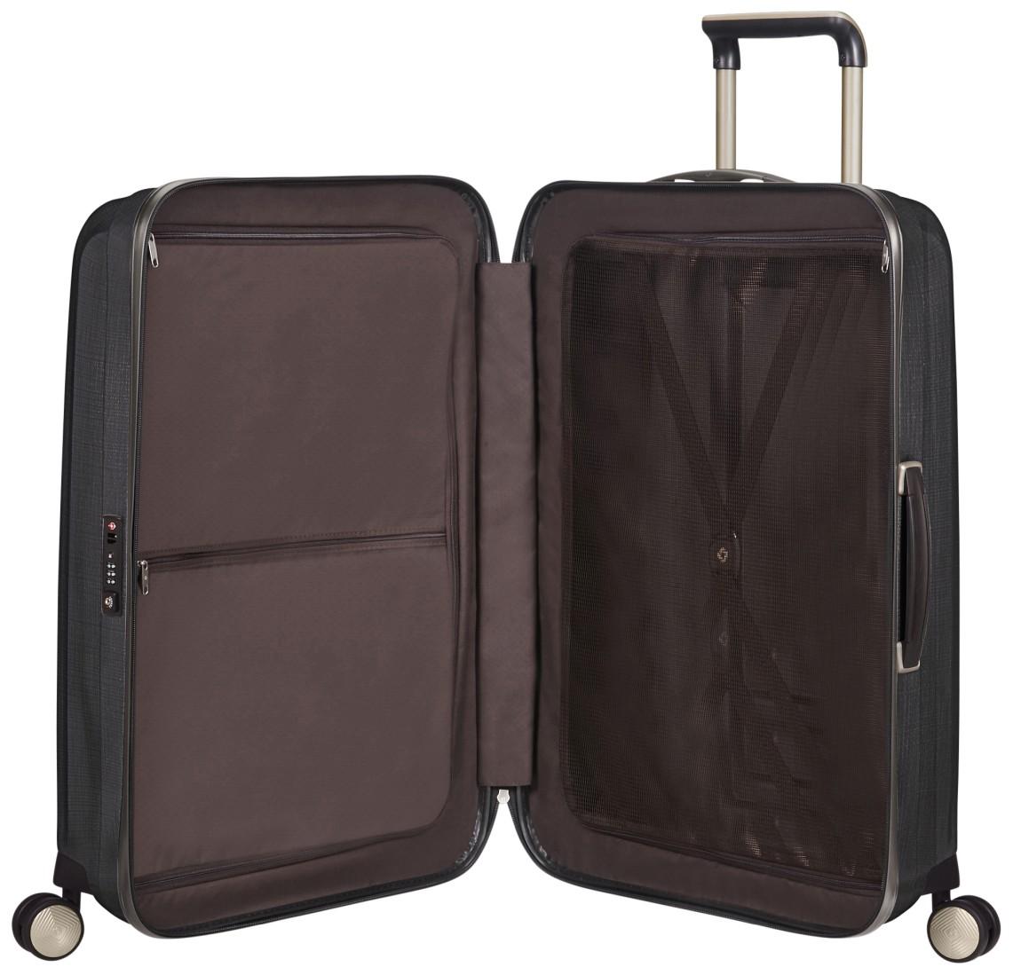 Samsonite Lite-Cube Spinner L 76cm Anthracite Urlaubskoffer